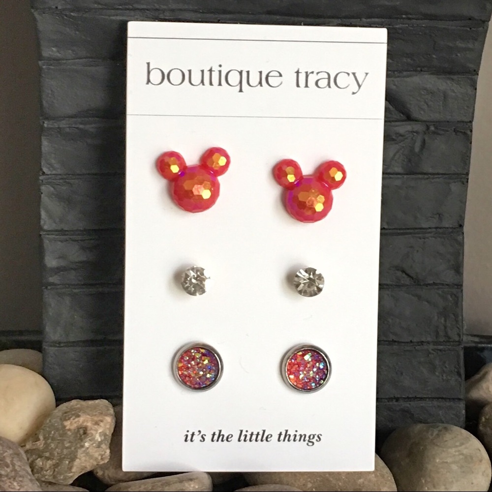 Trio Dainty Earrings IT’S THE LITTLE THINGS Card